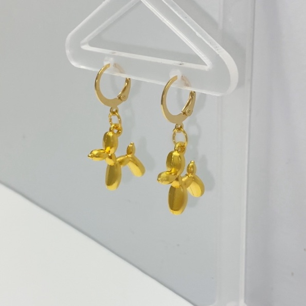 Balloon Dog Earrings